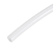 PTFE High Temperature Insulating Pipe 12mm IDx14mm ODx4.92ft White