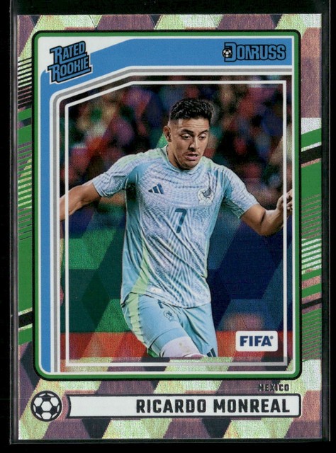 2024-25 Donruss #188 Ricardo Monreal Cubic RC Mexico