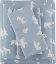 Cotton Flannel Sheets Queen Size, Ultra Soft Flannel Sheet Set with 14" Elastic