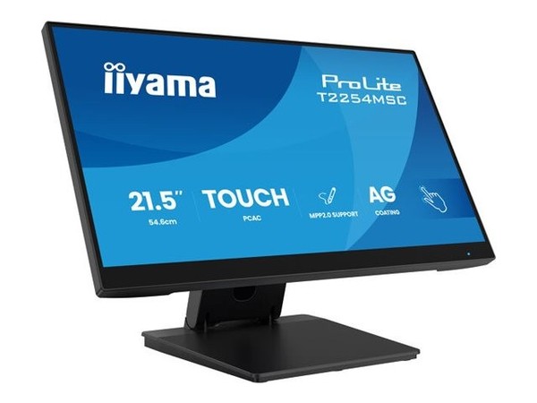 Iiyama Prolite Led-Monitor 54,6 Cm 21.5 Zoll Touchscreen 1920 X 1080 Full Hd-image