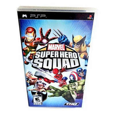 Marvel Super Hero Squad (Sony PSP, 2009) CIB Complete w/Manual! 