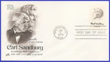 USA5 #1731 U/A ARTCRAFT FDC   Carl Sandburg