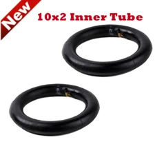 2Pcs Scooter Inner Tire Air Tube 10"x2" inch 54x152 / 45° Angled Stem