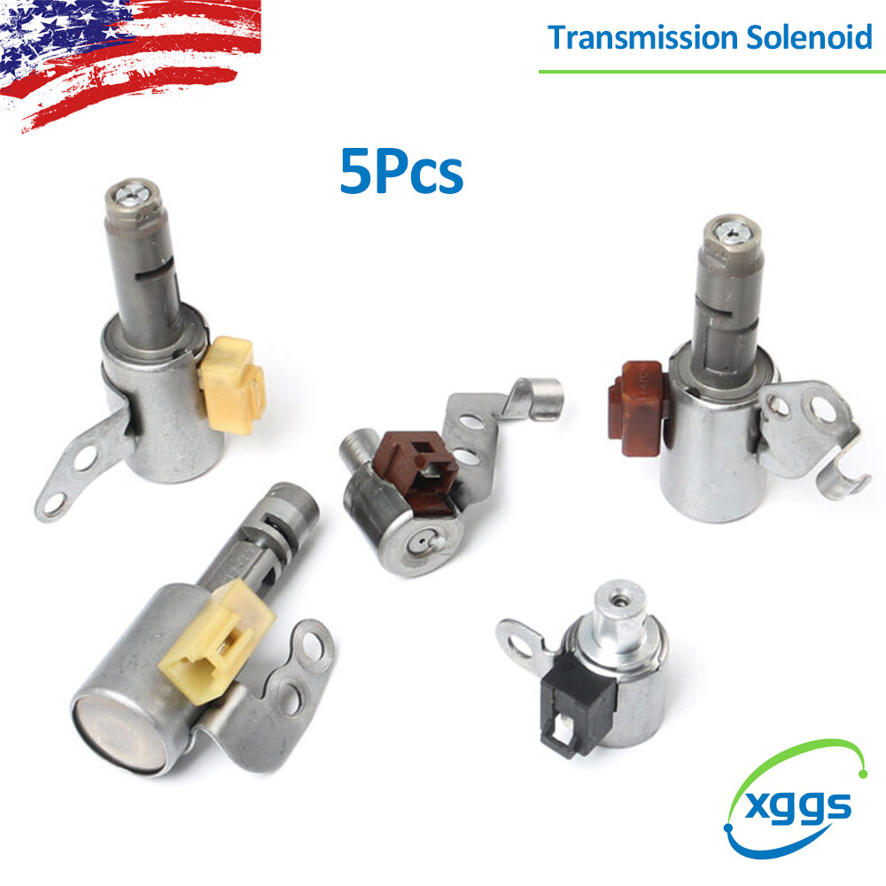 Set of 5 U140E/F U240E/F U241E Transmission Shift Solenoid for