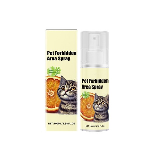 Cat Deterrent Spray Anti-Scratch Furniture Plant Behavior Training Aid Cat Spray - Picture 2 of 6