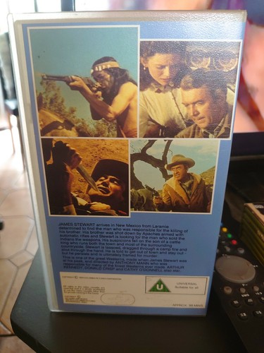 The Man from Laramie - VHS -JAMES STEWART - Picture 3 of 6