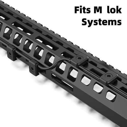 10 Pack Picatinny Pressure Switch Cable Guides Compatible with M-LOK System, Pre - Picture 2 of 12