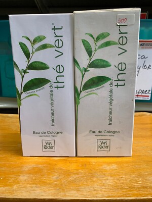 2 Yves Rocher The Vert Eau de Cologne Spray Intense Fresh Scent 125 ml 4.2 fl oz