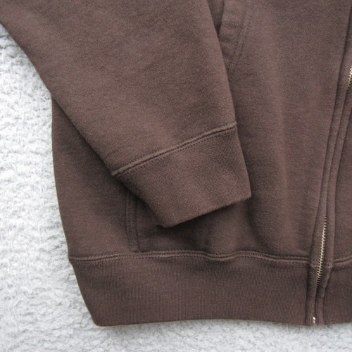 Encinitas Surfboards Hoodie Mens Small Brown California Zip Surfer Sweatshirt - Picture 6 of 10