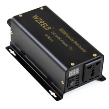 300W Pure Sine Wave Inverter 36V to 120V 220V Power Converter Truck Camp Solar