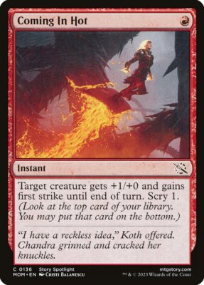 Magic the Gathering (mtg): MOM: Coming In Hot (x 4) | eBay