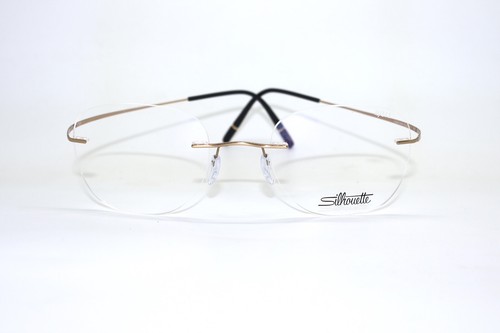 SILHOUETTE Rimless TMA Collection 5599 7530 Brand New Silhouette Case 160mm - Picture 13 of 24