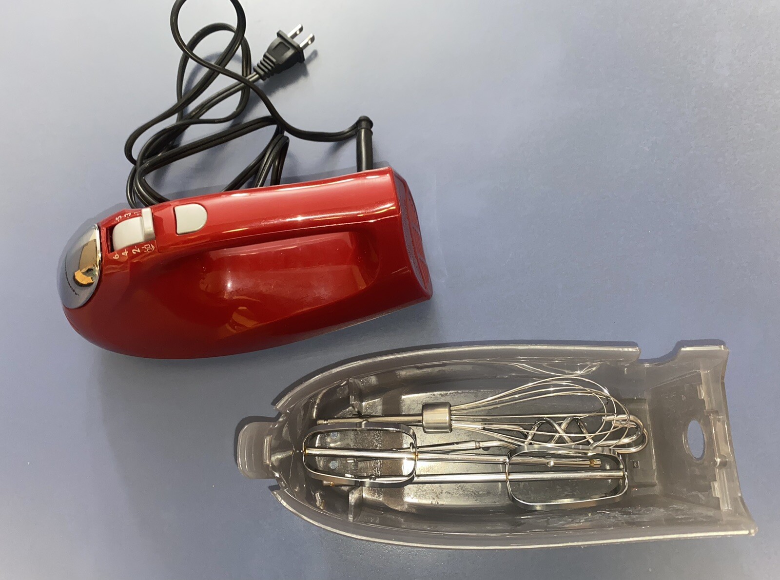 Hamilton Beach 62633R Ensemble Hand Mixer with SnapOn Case, 6 Speeds eBay