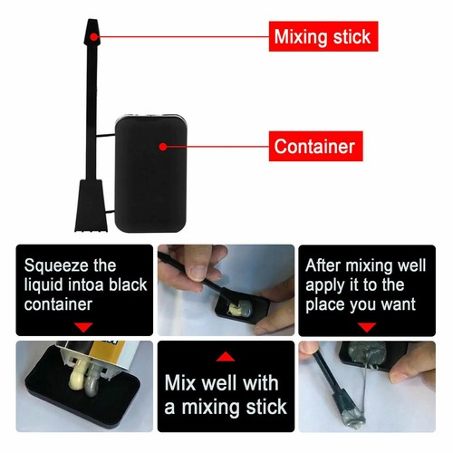 2X Pasta De Reparación industrial Pegamento resistencia al calor frío Pasta de reparación de de Soldadura | eBay