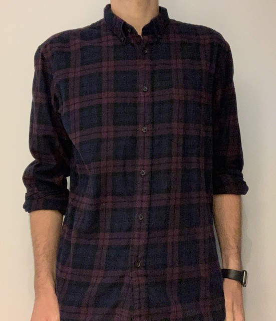 uniqlo flannel shirt mens