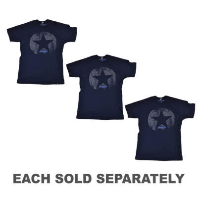 Men's T-Shirt Sizing Navy Fits Great Featuring A Distressed Entourage Star