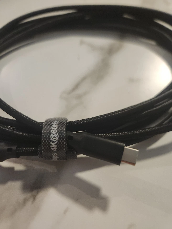 USB-C to USB-C Cable Male Type-C Cable Cord Fast Charger Charging Data Sync - Image 3 of 4