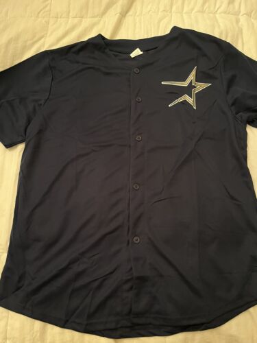 Houston Astros Kyle Tucker 90’s Shooting Star Throwback Jersey SGA SZ XL - Picture 1 of 2