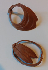 Vintage Marx Johnny West Kerchief  Geronimo Feathered Headband