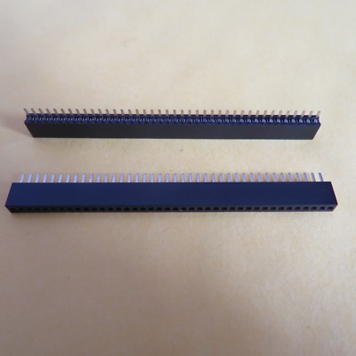 10stk zweireihig 2x40 Pin Buchsenleiste Steckerleiste 2.54mm weiblich Buchse pcb