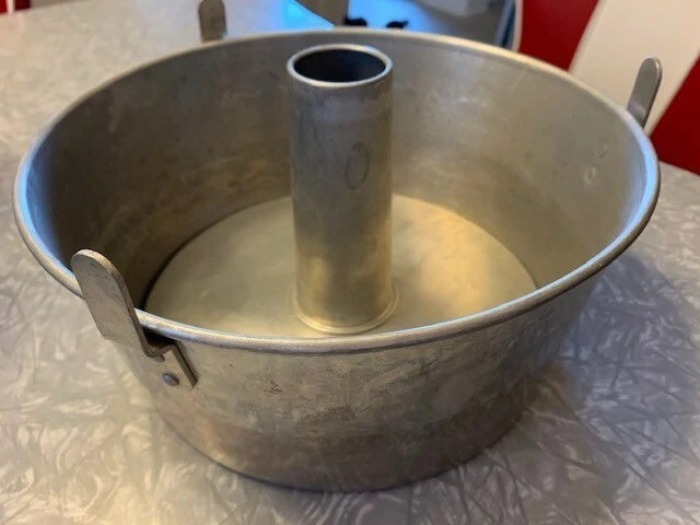 Vintage angel hot sale food cake pan