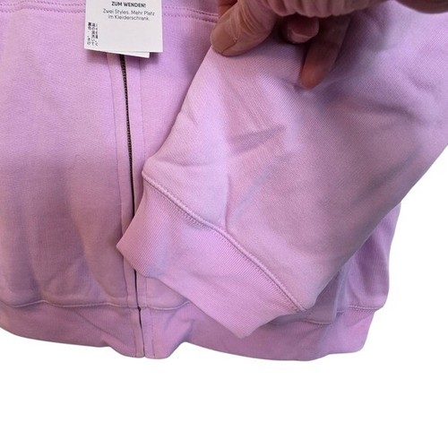 Lands End Pattern Sherpa Lined Hoodie Lilac Thistle Galaxy Tie Dye Kids Husky XL - Picture 7 of 15