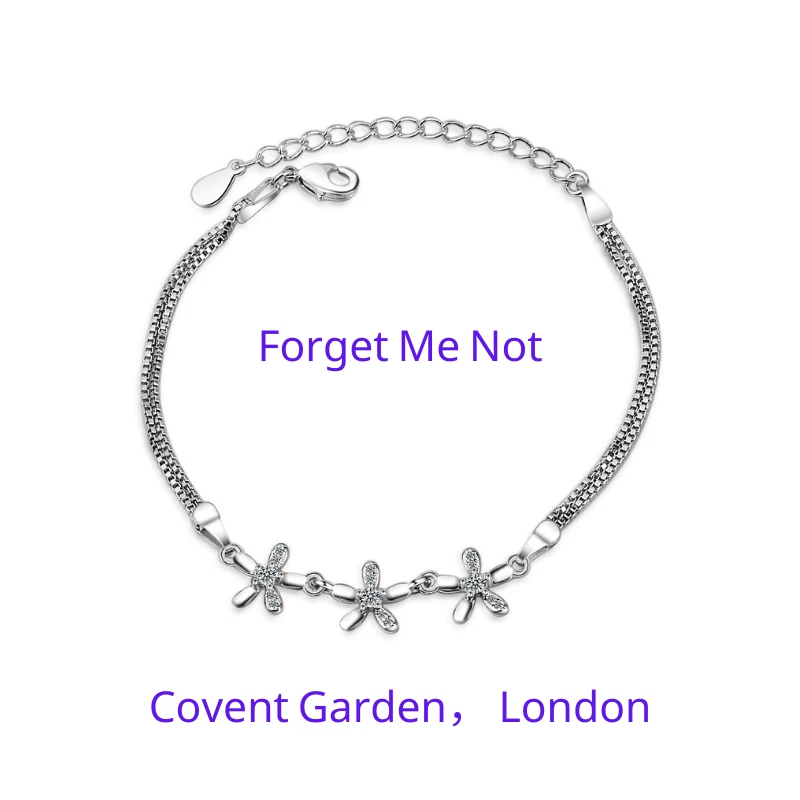 Pulsera De Tenis De Circonita Cúbica Para Regalar A Tu Tía. Palabra 'Auntie' Grabada, Chapada En Oro Blanco. Regalo De Cumpleaños O Navidad.