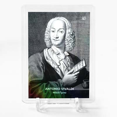 ANTONIO VIVALDI Baroque Art Card 2023 GleeBeeCo Holo Figures #ATB7 **RARE**