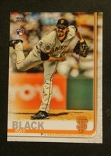 2019 Topps, San Francisco Giants - RAY BLACK (RC)