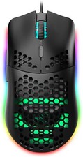 Mouse Da Gaming RGB illuminato Ultraleggero 69g 6400 DPI con 6 Pulsanti da Gioco