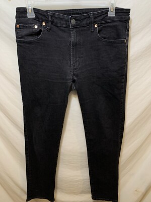 American Eagle Jeans Men 34x31 Slim Straight Back Wash AirFlex Stretch Casual