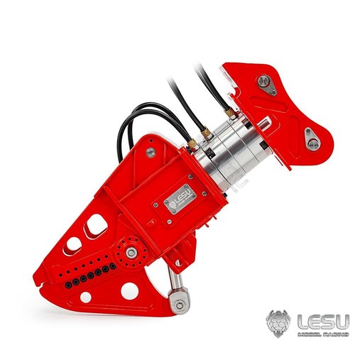 270°Rotation Metal Hydraulic Shear for 1:14 LESU Aoue C374F RC Digger Excavator - Picture 6 of 8