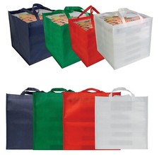 Borsa Shopper in TNT per Pizza per ASPORTO  80 g/m² TNT 36 x 37 x 36 cm 47 LT