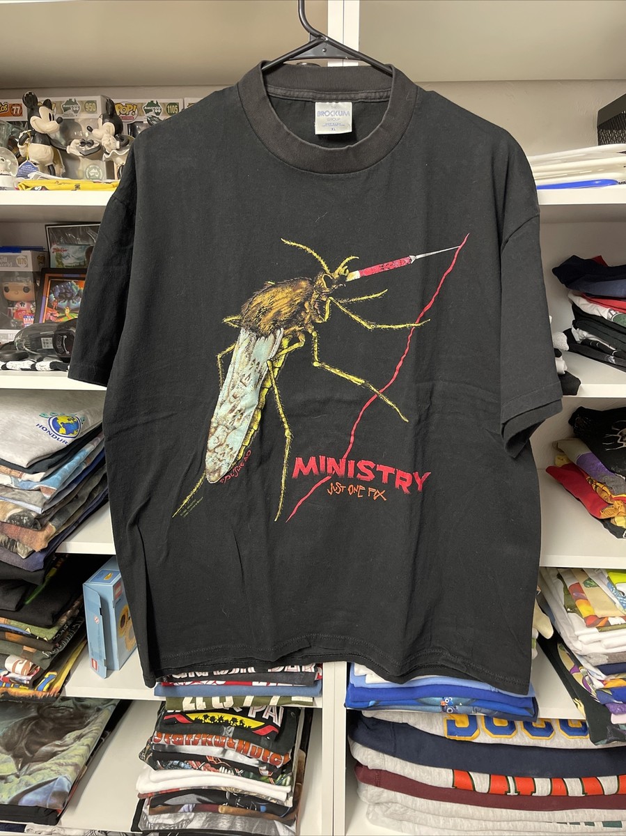 墨黒 90s XL Ministry Vintage Tee Pushead 墨黒 90s XL Ministry Vintage Tee Pushead