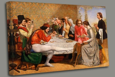 Isabella John Everett Millais Canvas Wall Art Picture Print