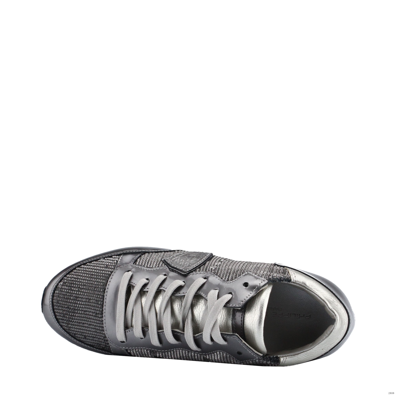 PHILIPPE MODEL CALZATURA DONNA - SNEAKERS PELLE ARGENTO - DONNA 2939 f46b50 PHILIPPE MODEL CALZATURA DONNA - SNEAKERS PELLE ARGENTO - DONNA 2939 f46b50