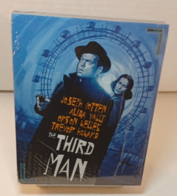 The Third Man 4K Steelbook (4K/Blu-ray)-NEW (Sealed)- Box Shipping with Tracking