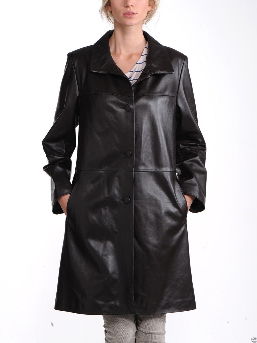 ジャケット・アウター AMERI RAFFINE FAKE LEATHER TRENCH COAT Vince Camuto Women's Faux-Leather Belted Trench Coat - Macy's
