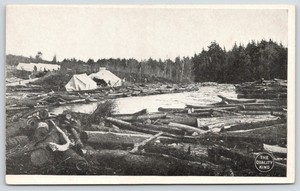 Oshkosh Wi Buckstaff Edwards Furniture Tents On Logging Scene
