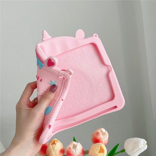 For iPad 10/9/8/7/6/5th Gen Mini Air Pro Kids Case Cover With Pen Holder Strap - Picture 7 of 27