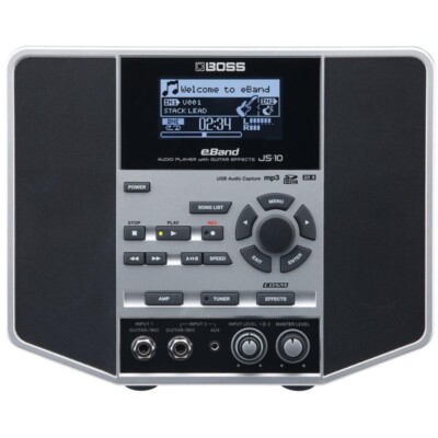 Boss eBand JS-10 Audio Player mit Gitarreneffekten Multieffektor Tuner Verstä...