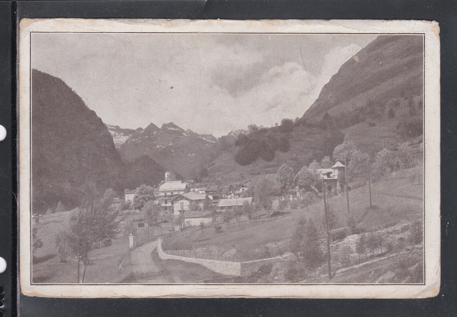 Cartolina Mondrone Panorama A3516
