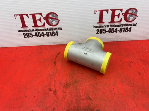 2" Schedule 40 Butt Weld Tee 304/L Stainless Steel Pipe Fitting - Picture 2 of 6