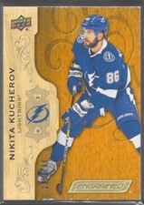 18/19 UD Engrained Nikita Kucherov /299 27 Lightning
