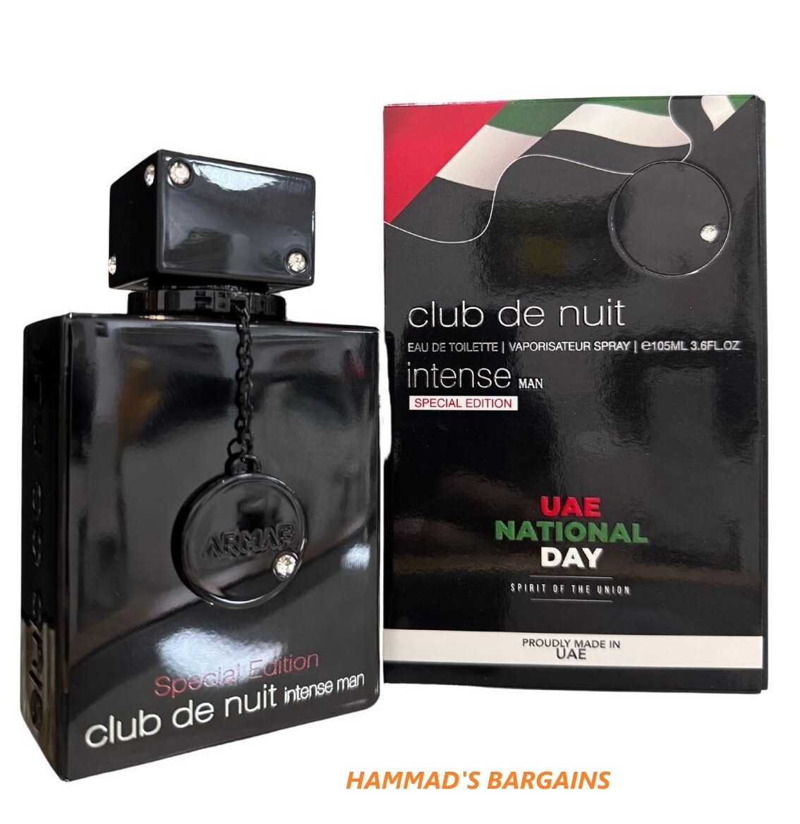 CLUB DE NUIT INTENSE UAE NATIONAL DAY EDT 3.6 OZ / 105 ML