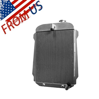 ALUMINUM RADIATOR For Chevy Hot/Street Rod 6 Cylinder L6 A/T 1939 39 ...