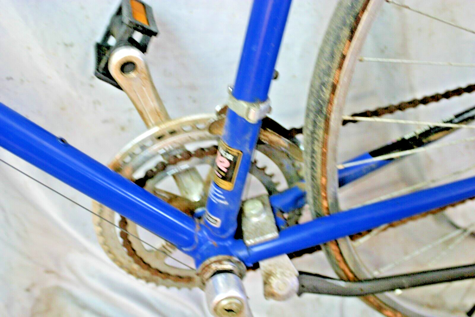 1984 Raleigh Pursuit Road Bike Small 54cm 502 Chromoly Steel Suntour USA Shipper
