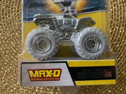 2016 Hot Wheels Monster Jam Silbersammlung Fahrzeuge jeweils separat aus altem Lagerbestand - Bild 10 von 13