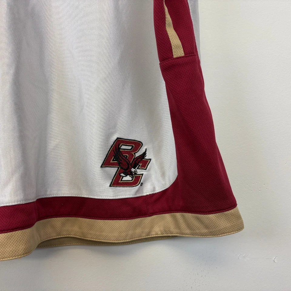 Vintage Y2K Boston College Eagles Basketball Shorts Mens Size XL White NCAA - Image 2 of 4