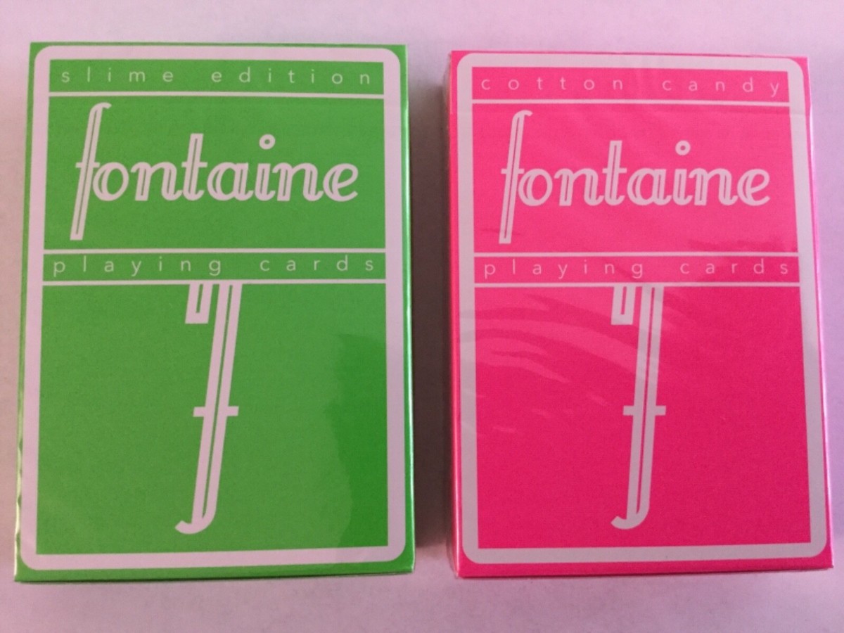 トランプ fontaine Cards Playing of House – Candy Cotton Fontaine candy cotton slime トランプ